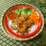 Moo Tord (Deep-Fried Crispy Pork Belly)