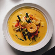 Prawns Young Coconut Curry